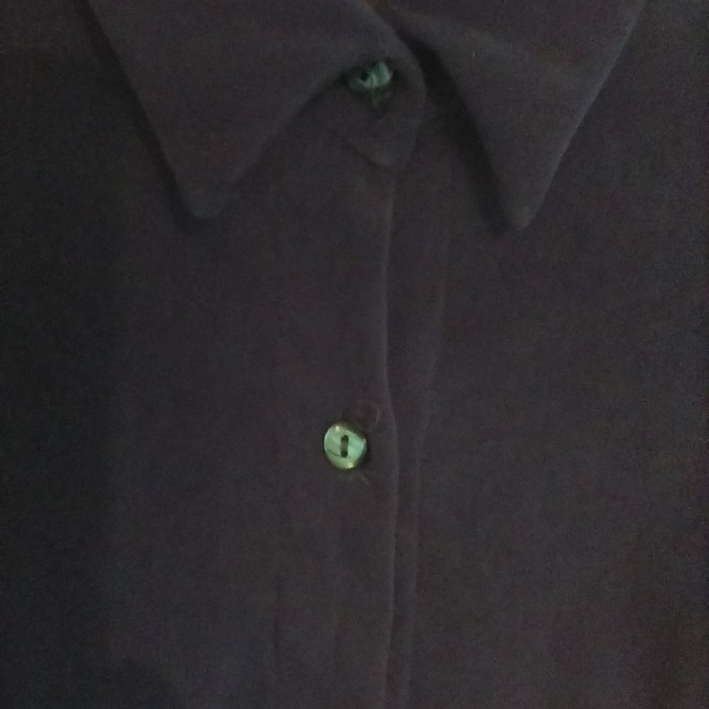 Blouse turquoise - Picture 2 of 3